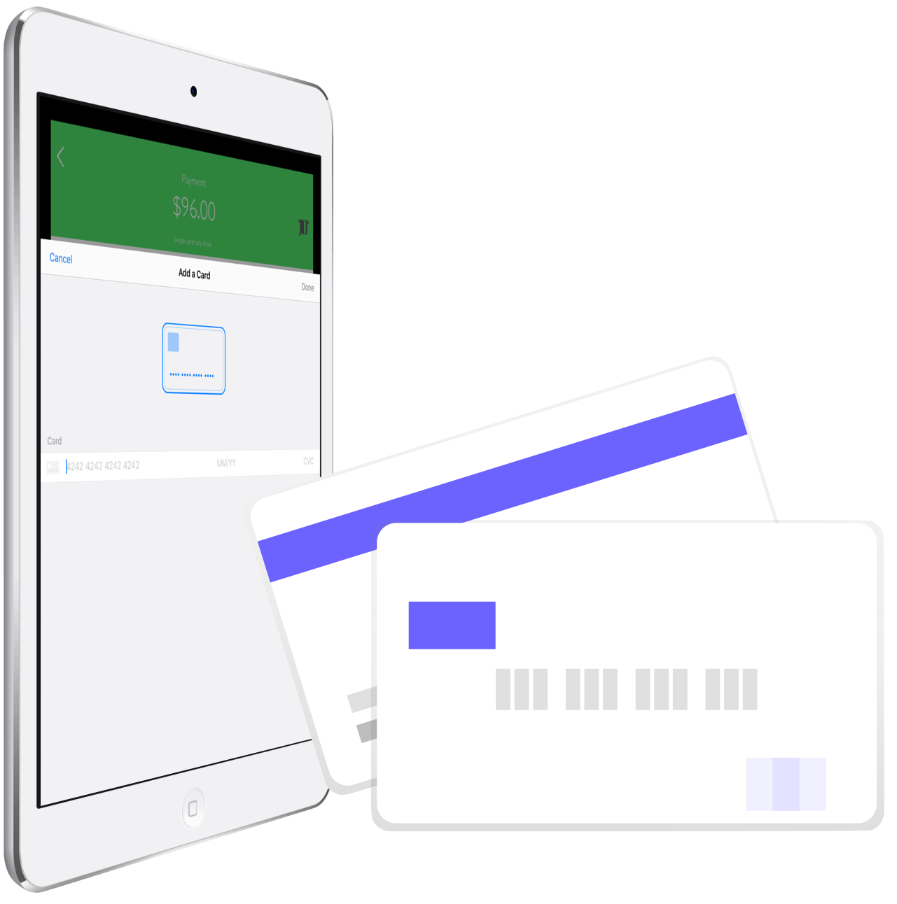 Pagos móviles para QuickBooks®, SAP y Xero Captura de pantalla del simulador recortada iPad Pro 9.7 pulgadas 2020 03 16 a 16.20.56 ipadmini lado blanco 2 copia 2 3 1