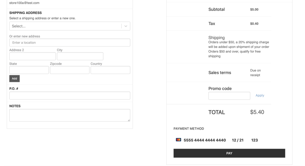 Key Features: B2B eCommerce Portal Integrated e-commerce portal makes checkout a breeze!
