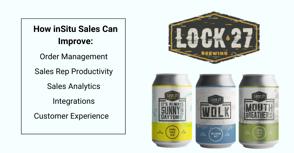 Boosting Sales Efficiency: How Lock27 Brewing Empowers Sales Reps with inSitu Sales Lock 27 Study