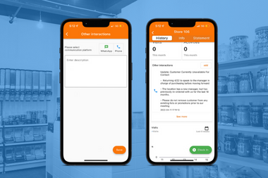 All-In-One Mobile Sales App For Wholesale Distribution Reps Note Taking Forms