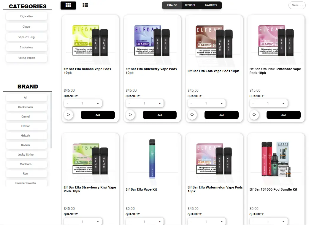 high res digital product catalog 