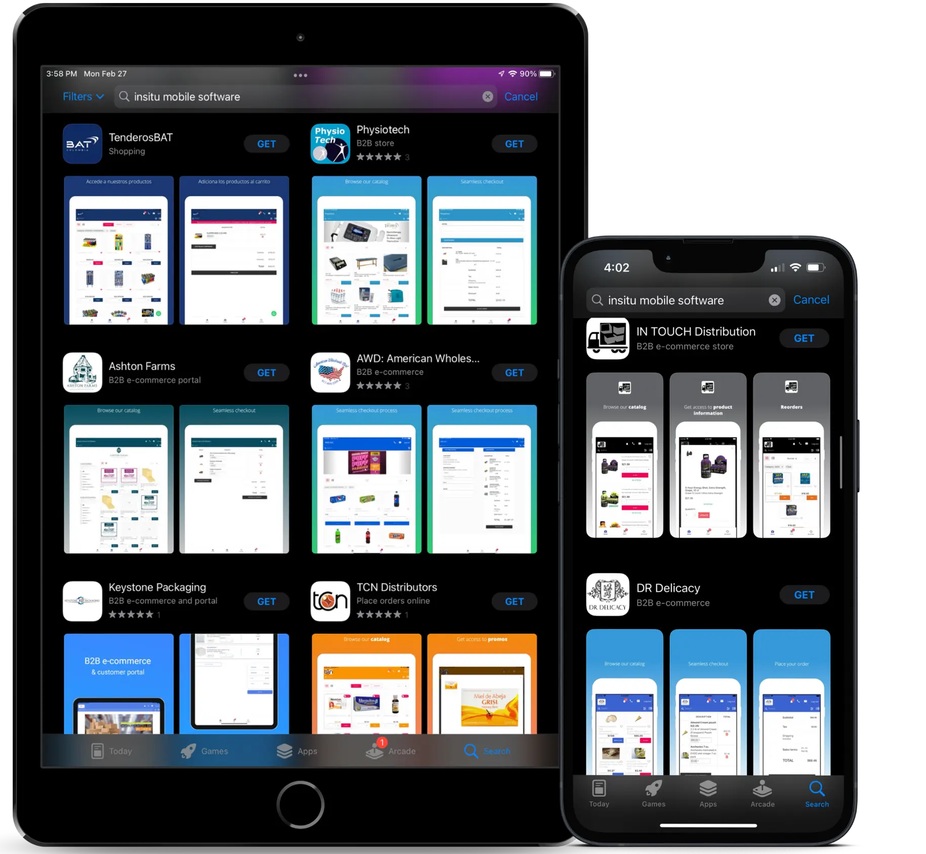 B2B e-commerce b2b whitelabel app