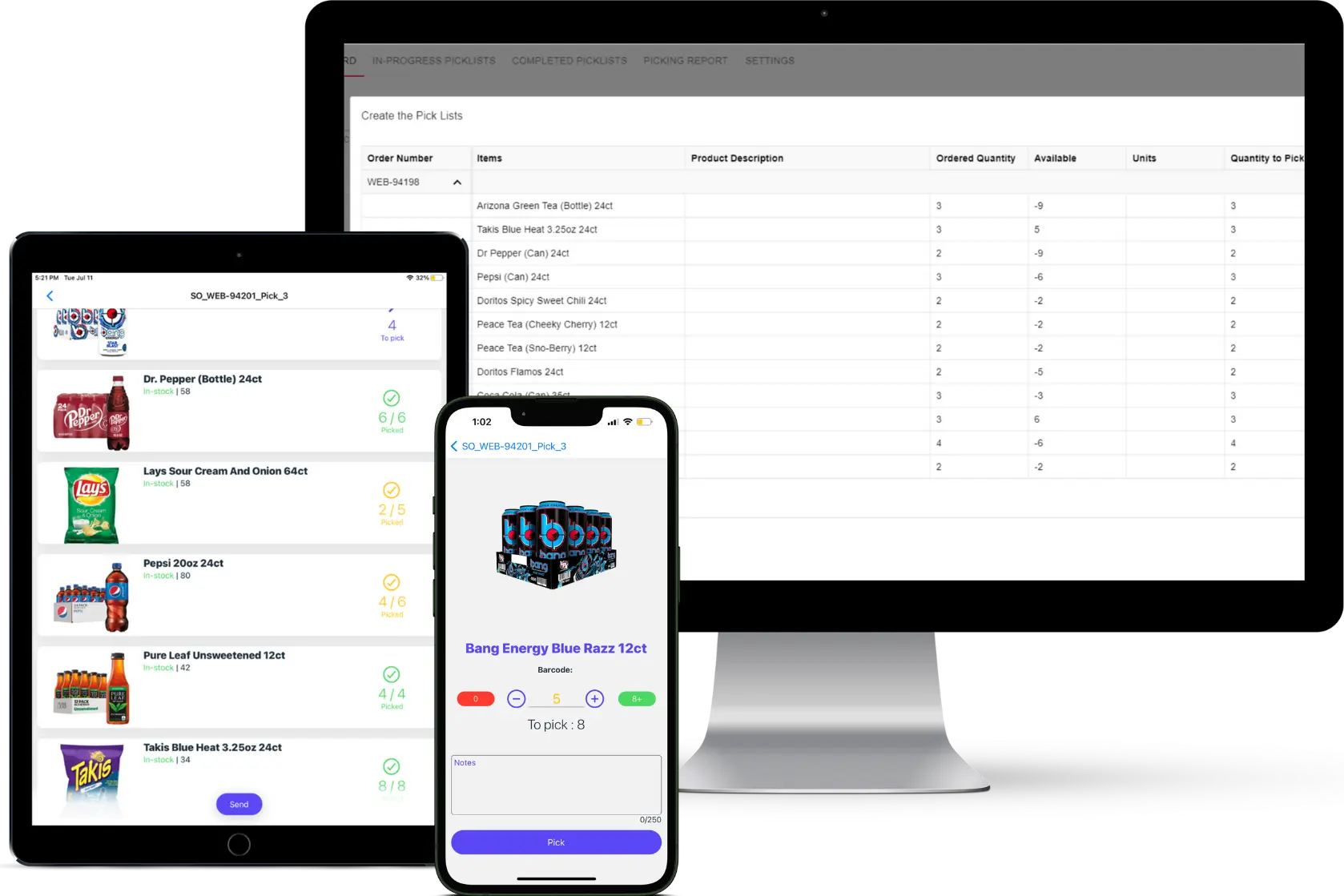insitu inventory picking app