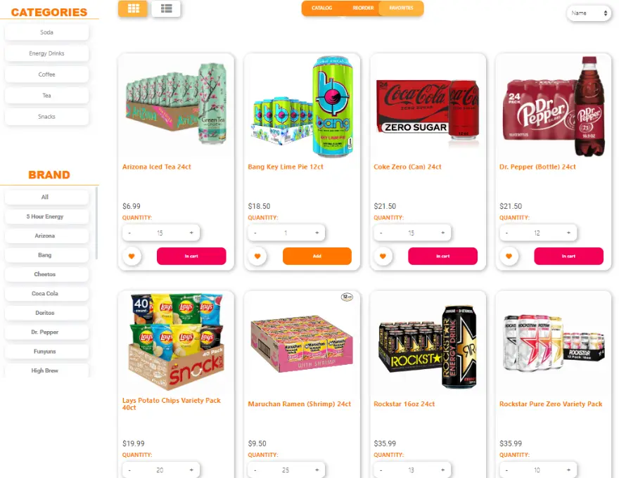 high res digital product catalog 