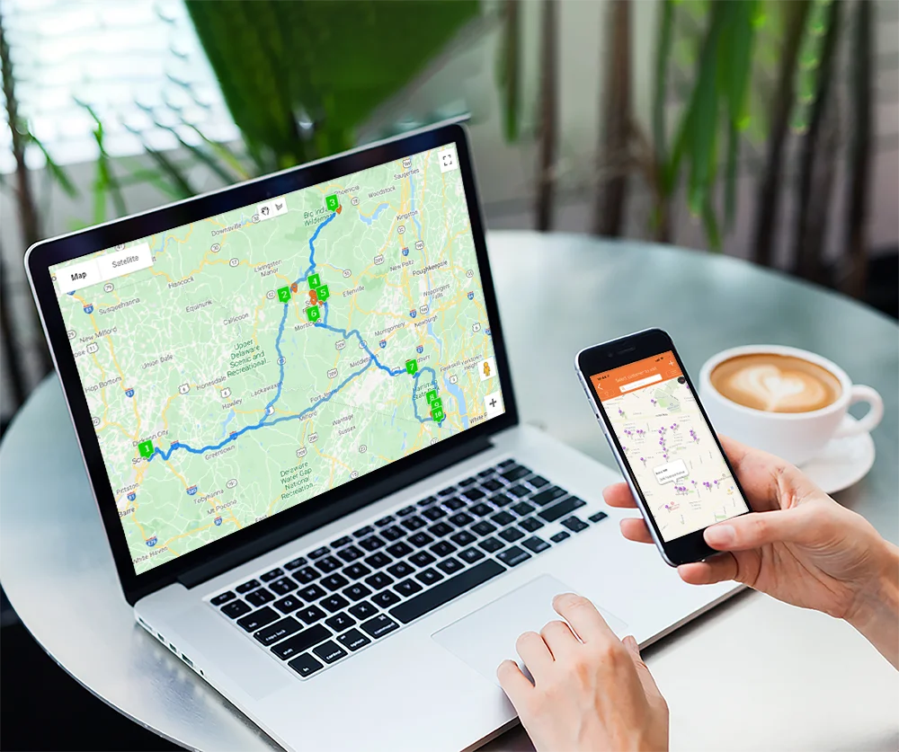 route accounting app
