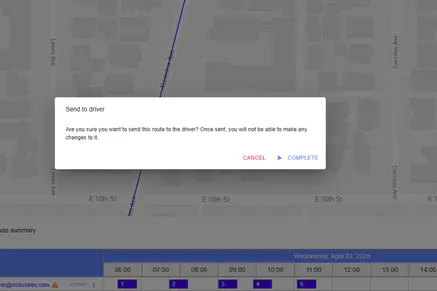 New Features route settlement verification