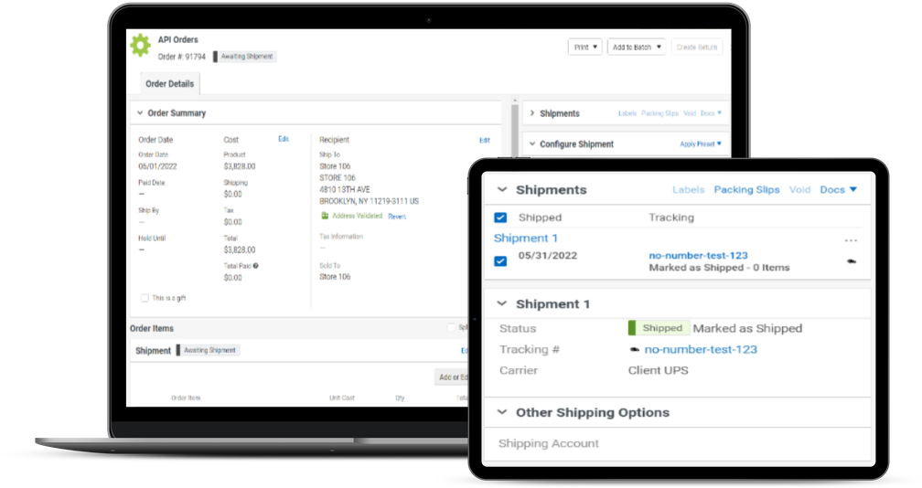 Cumplimiento de pedidos de ShipStation